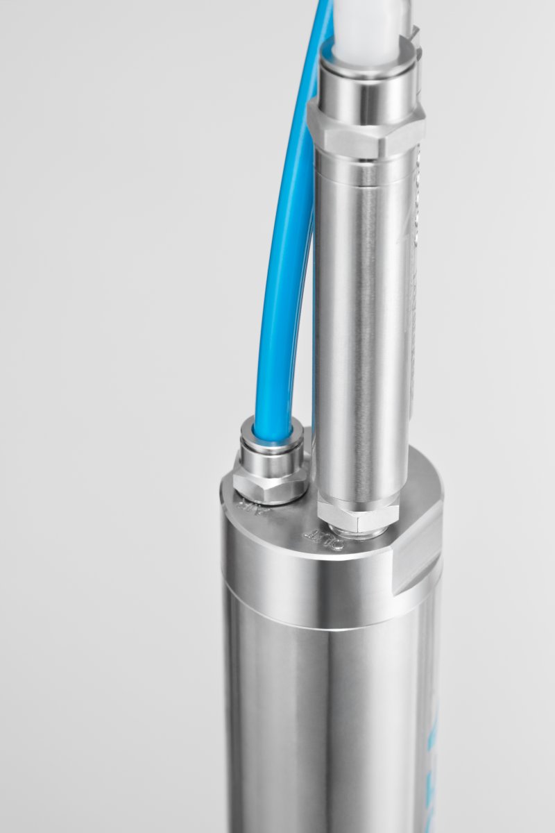 POMPA PNEUMATICA TOTAL FLUID TOP INLET 2" INOX 316 - immagine 2